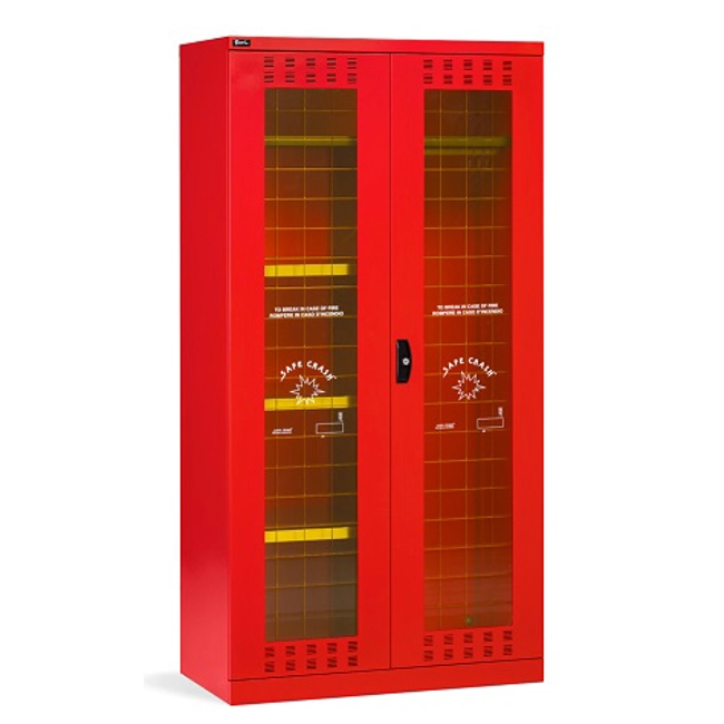 Vendita online Armadio Perfom 14033 con porte battenti mm.1023x555x2000H - Rosso RAL3020